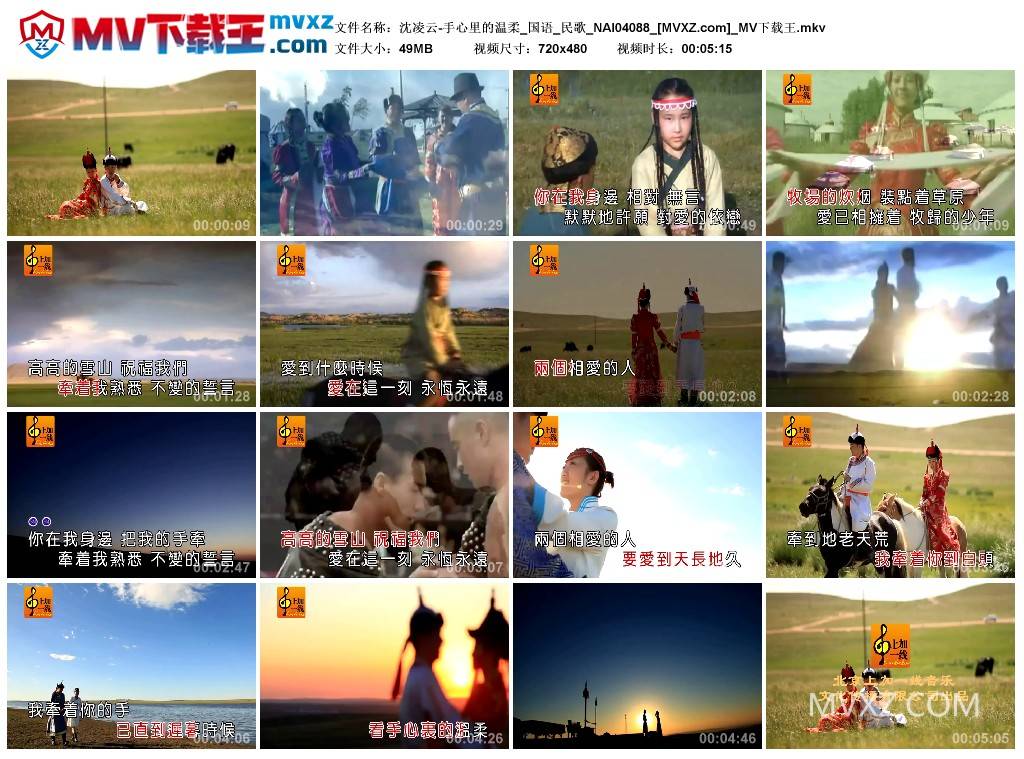 沈凌云-手心里的温柔_国语_民歌_NAI04088
